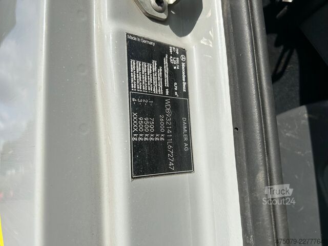 Driezijdige kipper MERCEDES-BENZ Actors 2651 / 6x4 / Meiller Bordmatik Retarder