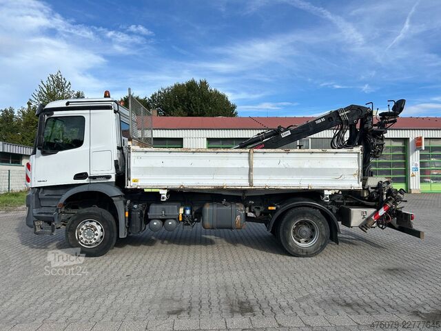 Sklápěcí vůz MERCEDES-BENZ Arocs 1840 BB 4x2 / Hiab 1100 RS79 + Greifer