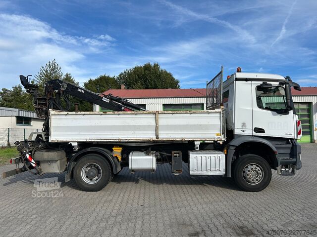 Sklápěcí vůz MERCEDES-BENZ Arocs 1840 BB 4x2 / Hiab 1100 RS79 + Greifer
