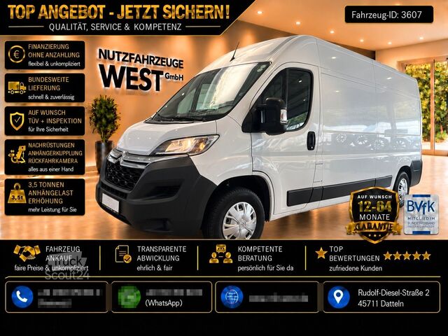 Aukštas mikroautobusas Citroën Jumper Maxi Hoch+Lang*L3-H2*Garantie*150Ps*