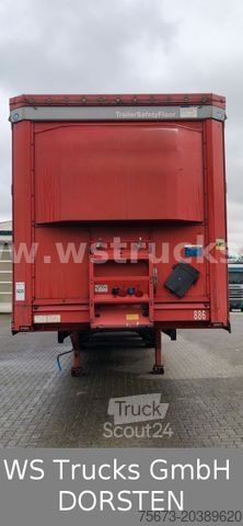 Auflieger mit Pritsche & Plane KRONE SDP 27 Paper Liner , BPW , XL Code