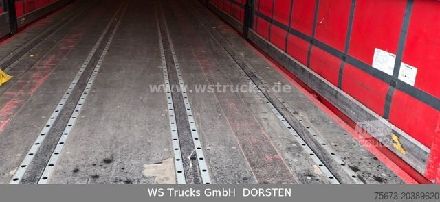 Auflieger mit Pritsche & Plane KRONE SDP 27 Paper Liner , BPW , XL Code