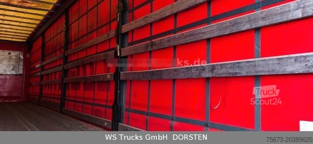 Semi-remorque bâchée KRONE SDP 27 Paper Liner , BPW , XL Code