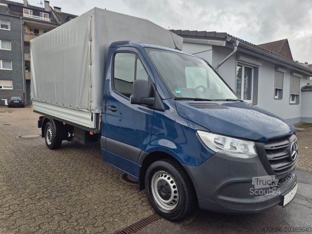 Schuifzeil bestelwagen MERCEDES-BENZ Sprinter Pritsche/Plane 211/214 CDI WORKER*AHK*
