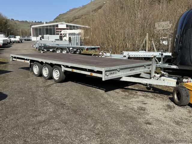 Plattform Anhänger Hulco Medax Tridem 502 x 227 cm Ladefläche