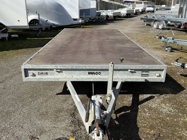 Plattform Anhänger Hulco Medax Tridem 502 x 227 cm Ladefläche