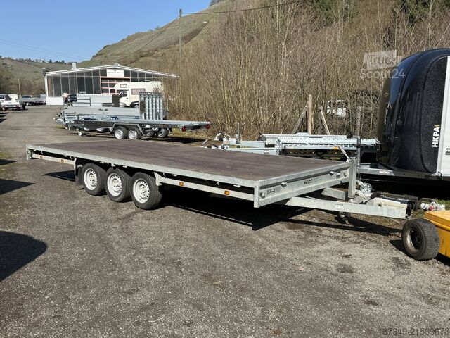 Plattform Anhänger Hulco Medax Tridem 502 x 227 cm Ladefläche