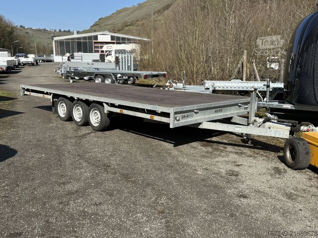 Plattform Anhänger Hulco Medax Tridem 502 x 227 cm Ladefläche