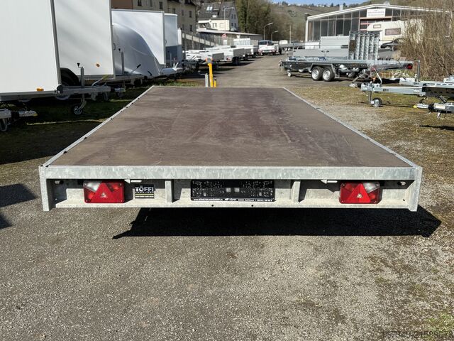 Plattform Anhänger Hulco Medax Tridem 502 x 227 cm Ladefläche