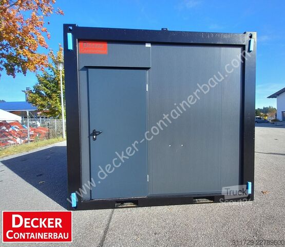 контейнер с крюковым захватом Decker Containerbau Abrollcontainer Silage, 6500 mm, Sofort