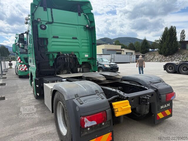 τυπική μονάδα τράκτορα MAN TGX 18.480 LLS
