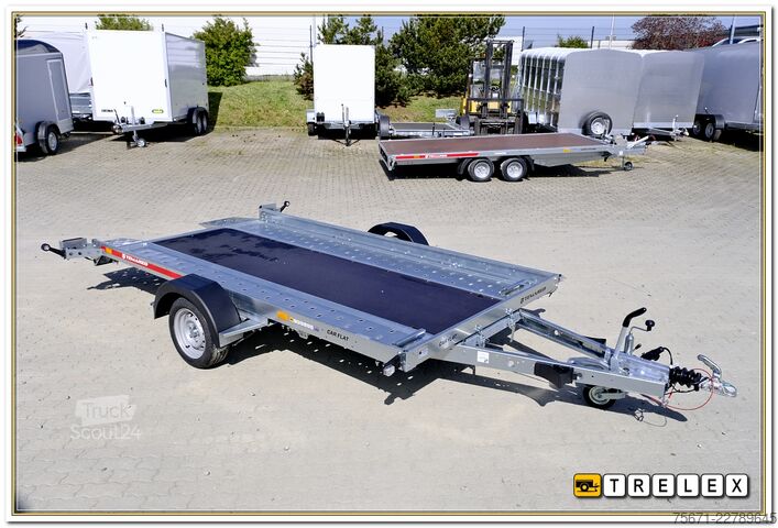 Tilhenger for biltransport TEMA Car Flat 3518U 1800 kg Einachser
