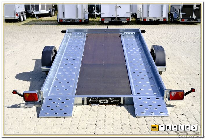 Tilhenger for biltransport TEMA Car Flat 3518U 1800 kg Einachser