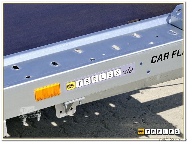 Tilhenger for biltransport TEMA Car Flat 3518U 1800 kg Einachser