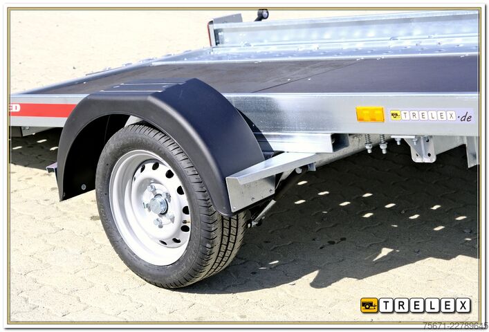 Tilhenger for biltransport TEMA Car Flat 3518U 1800 kg Einachser