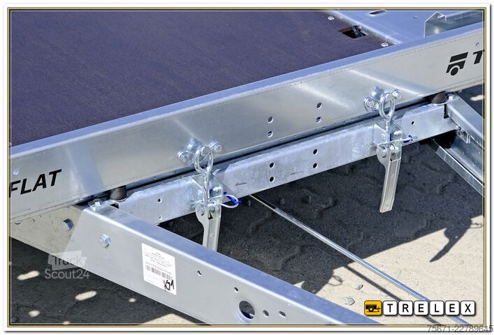 Tilhenger for biltransport TEMA Car Flat 3518U 1800 kg Einachser
