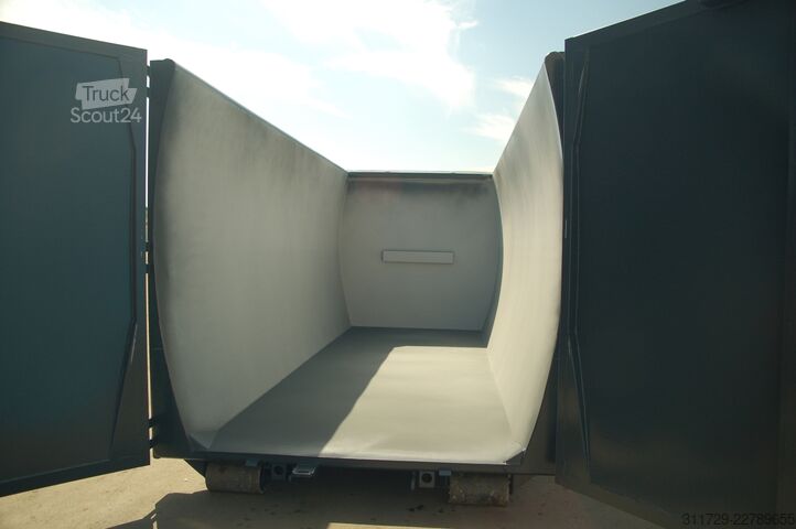 Krokcontainer Decker Containerbau Abrollcontainer, ECO ca.34 m³,Flügeltür