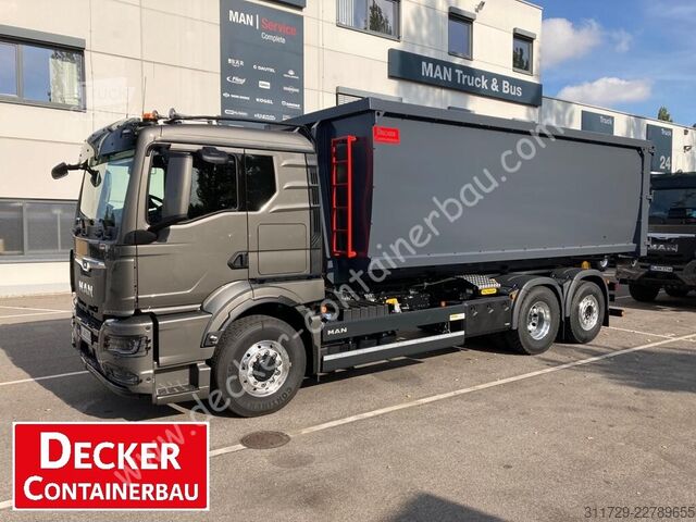 Krokcontainer Decker Containerbau Abrollcontainer, ECO ca.34 m³,Flügeltür