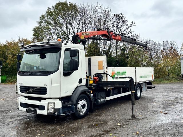Вантажівка з відкритою платформою VOLVO FL240 Palfinger PK9002EH*2xAusschübe*6,2m*TOP