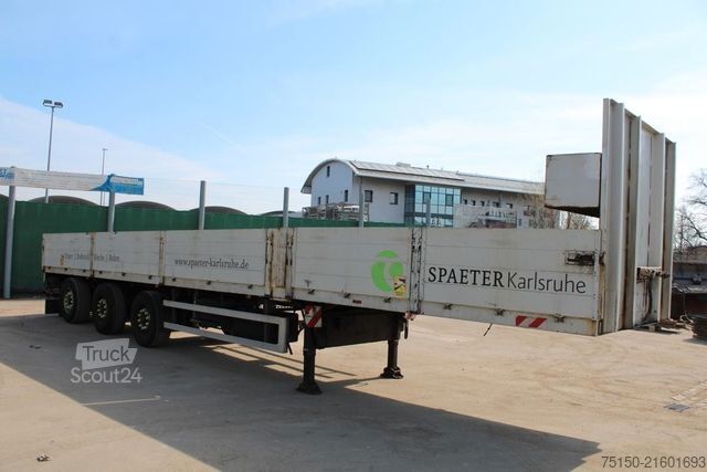 Відкритий напівпричіп DOLL P3H - TELESKOP 7,7 m - TELESATTEL Nr.: 125