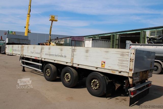 Відкритий напівпричіп DOLL P3H - TELESKOP 7,7 m - TELESATTEL Nr.: 125