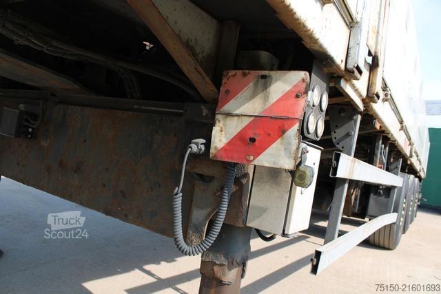 Відкритий напівпричіп DOLL P3H - TELESKOP 7,7 m - TELESATTEL Nr.: 125