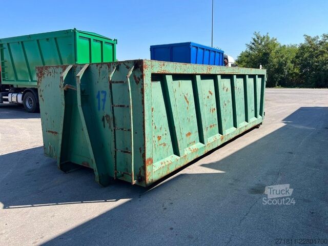 Kontener hakowy  CONTAINER SCARRABILE SEMINUOVO A CIELO APERTO