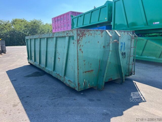 Kontener hakowy  CONTAINER SCARRABILE SEMINUOVO A CIELO APERTO