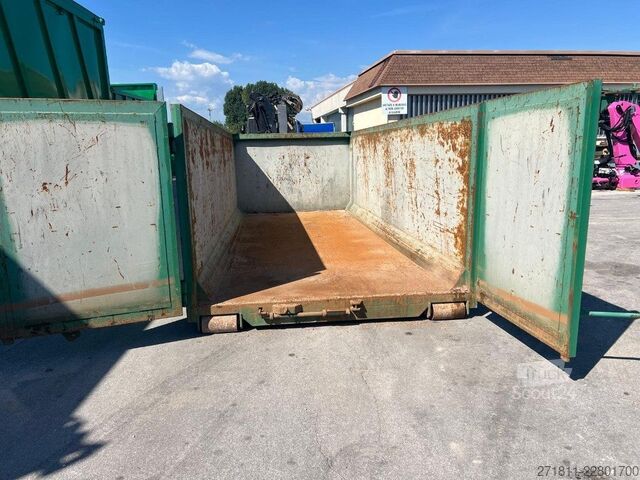 Kontener hakowy  CONTAINER SCARRABILE SEMINUOVO A CIELO APERTO