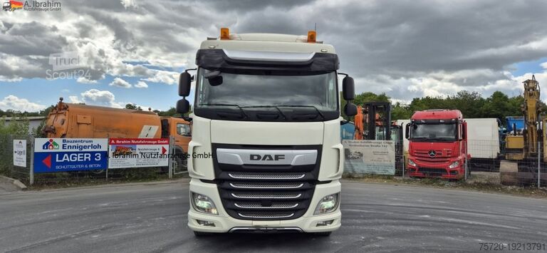 Tentinė platforma sunkvežimis Daf XF 450 FAR Edscha Liftachse auch als Komplettzug !!