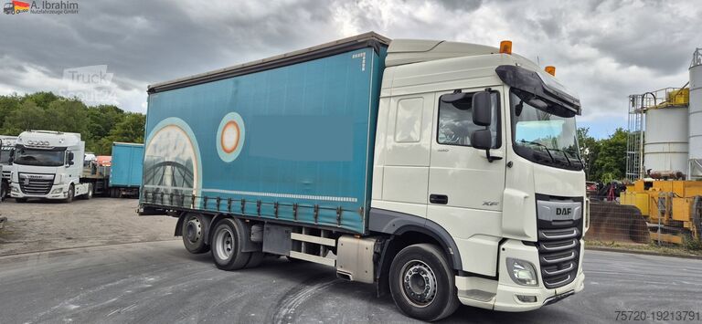 Tentinė platforma sunkvežimis Daf XF 450 FAR Edscha Liftachse auch als Komplettzug !!