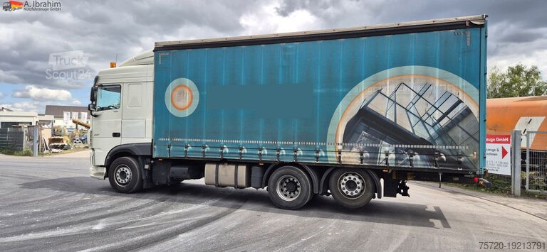 Tentinė platforma sunkvežimis Daf XF 450 FAR Edscha Liftachse auch als Komplettzug !!