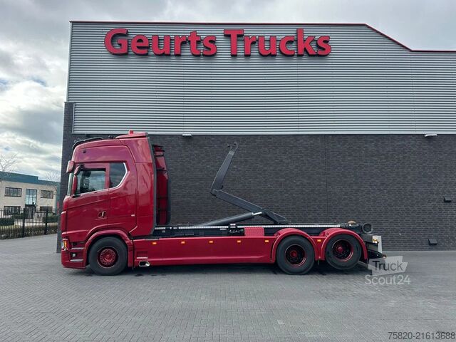 Hook arm system Scania S770 6X2  VDL S21-6600 HAAKARMSYSTEEM / ABROLLK...
