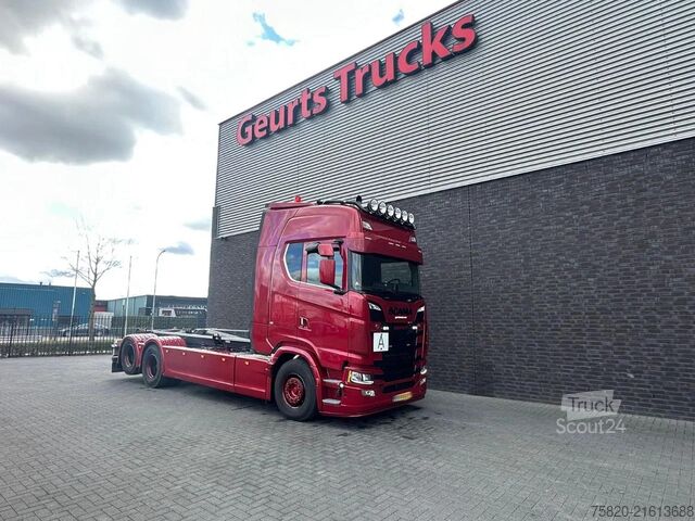 Hook arm system Scania S770 6X2  VDL S21-6600 HAAKARMSYSTEEM / ABROLLK...