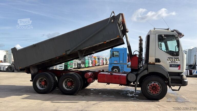Kipper Renault Kerax 300 (POMPE MANUELLE / LAMES / STEEL / MAN...