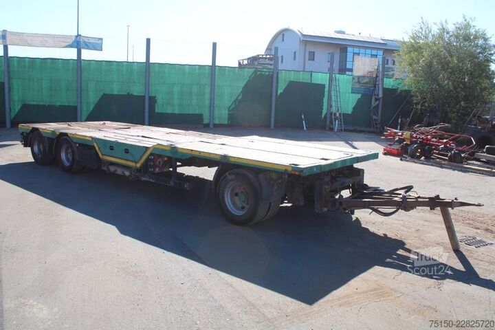 Lavtloader trailer MEUSBURGER MPJ-3 - JUMBO Plattform RADMULDEN Nr.: 180