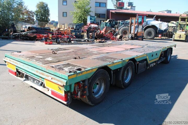 Lavtloader trailer MEUSBURGER MPJ-3 - JUMBO Plattform RADMULDEN Nr.: 180