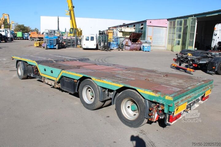 Lavtloader trailer MEUSBURGER MPJ-3 - JUMBO Plattform RADMULDEN Nr.: 180
