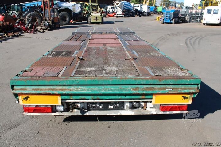 Lavtloader trailer MEUSBURGER MPJ-3 - JUMBO Plattform RADMULDEN Nr.: 180