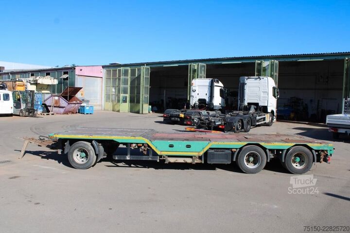 Lavtloader trailer MEUSBURGER MPJ-3 - JUMBO Plattform RADMULDEN Nr.: 180