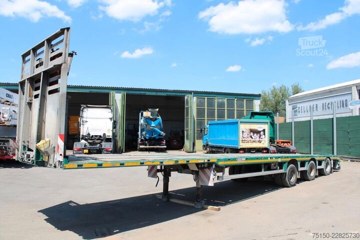 Çalışma platformlu yarı römork FAYMONVILLE F-S43 MEGA Telesattel 3 x zwangsgelenkt Nr.: 333