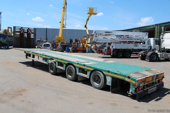 Çalışma platformlu yarı römork FAYMONVILLE F-S43 MEGA Telesattel 3 x zwangsgelenkt Nr.: 333