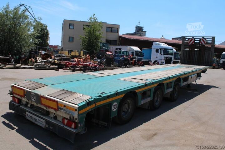 Çalışma platformlu yarı römork FAYMONVILLE F-S43 MEGA Telesattel 3 x zwangsgelenkt Nr.: 333