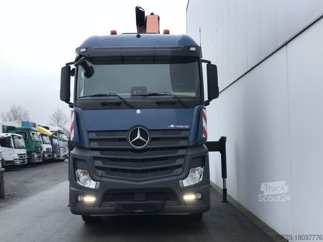 Trattore stradale standard Mercedes-Benz Actros 1843 LS Kran Palfinger PK 23002