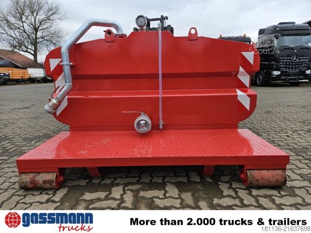 Hákový kontejner  Wassertank-Abrollbehälter ca. 10.000L