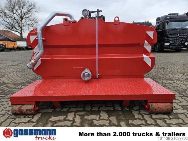 Hákový kontejner  Wassertank-Abrollbehälter ca. 10.000L