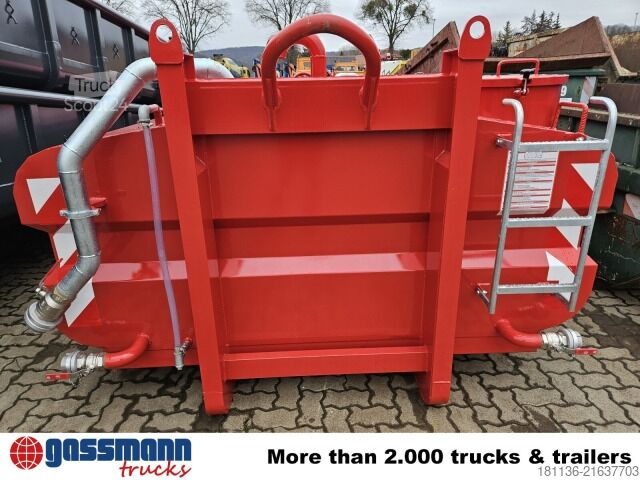 Hákový kontejner  Wassertank-Abrollbehälter ca. 10.000L