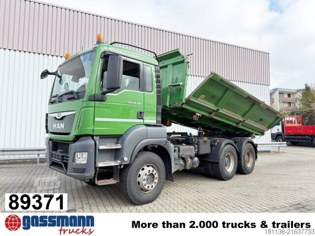 Tipper truck MAN TGS 26.500 6x4 BB, Intarder, Bordmatik
