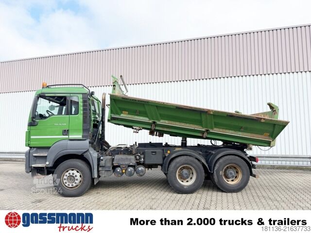 Tipper truck MAN TGS 26.500 6x4 BB, Intarder, Bordmatik