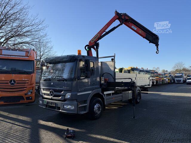 LKW mit Pritsche (offen) Mercedes-Benz Atego 1524 Palfinger 12002 bis 19 Meter